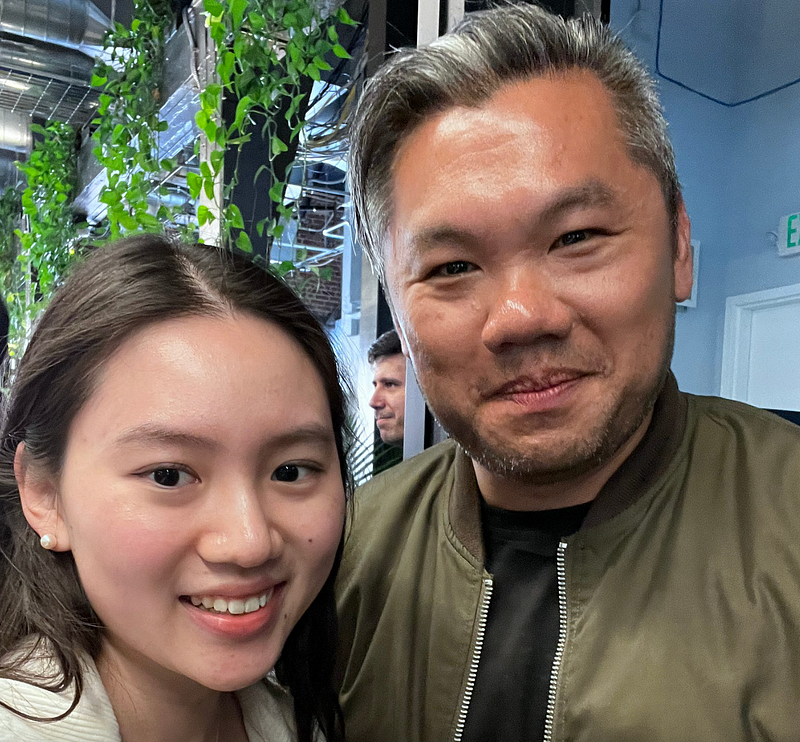 Picture with tech investor Andrew Chen from a16z